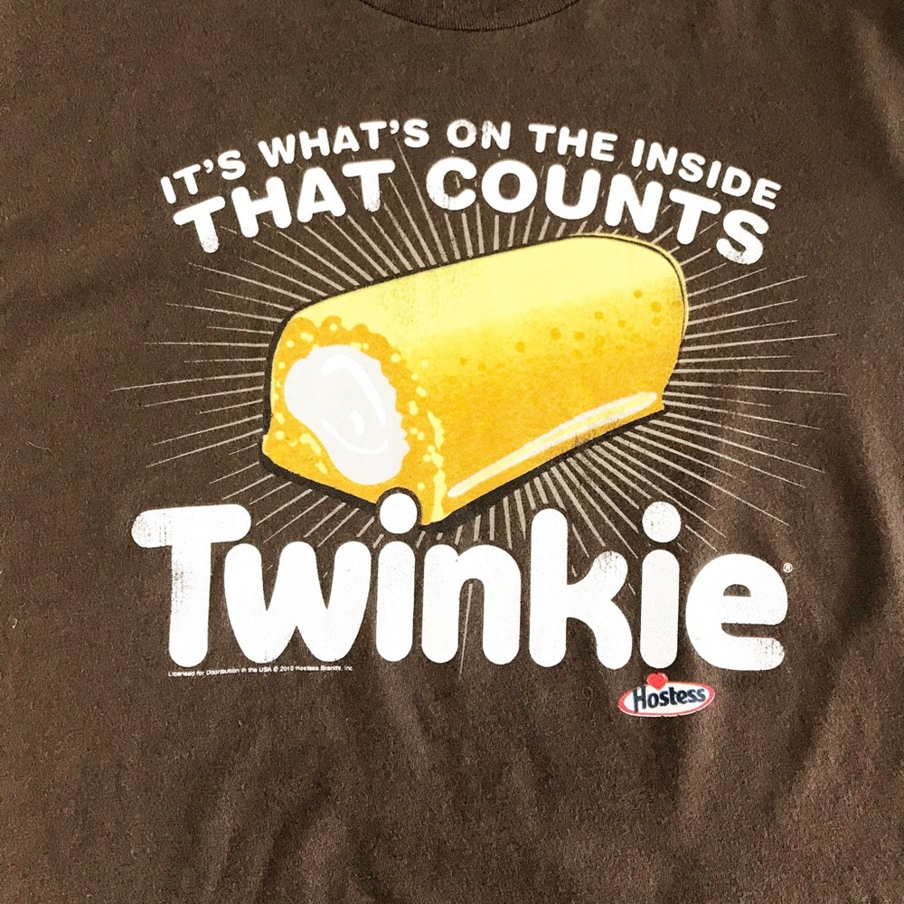 Twinkie “It’s What’s On The Inside” T-Shirt sz M